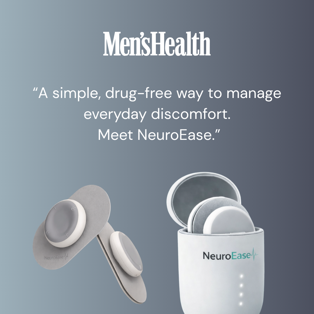 NeuroEase Rechargeable Wireless TENS Unit for Everyday Muscle Comfort