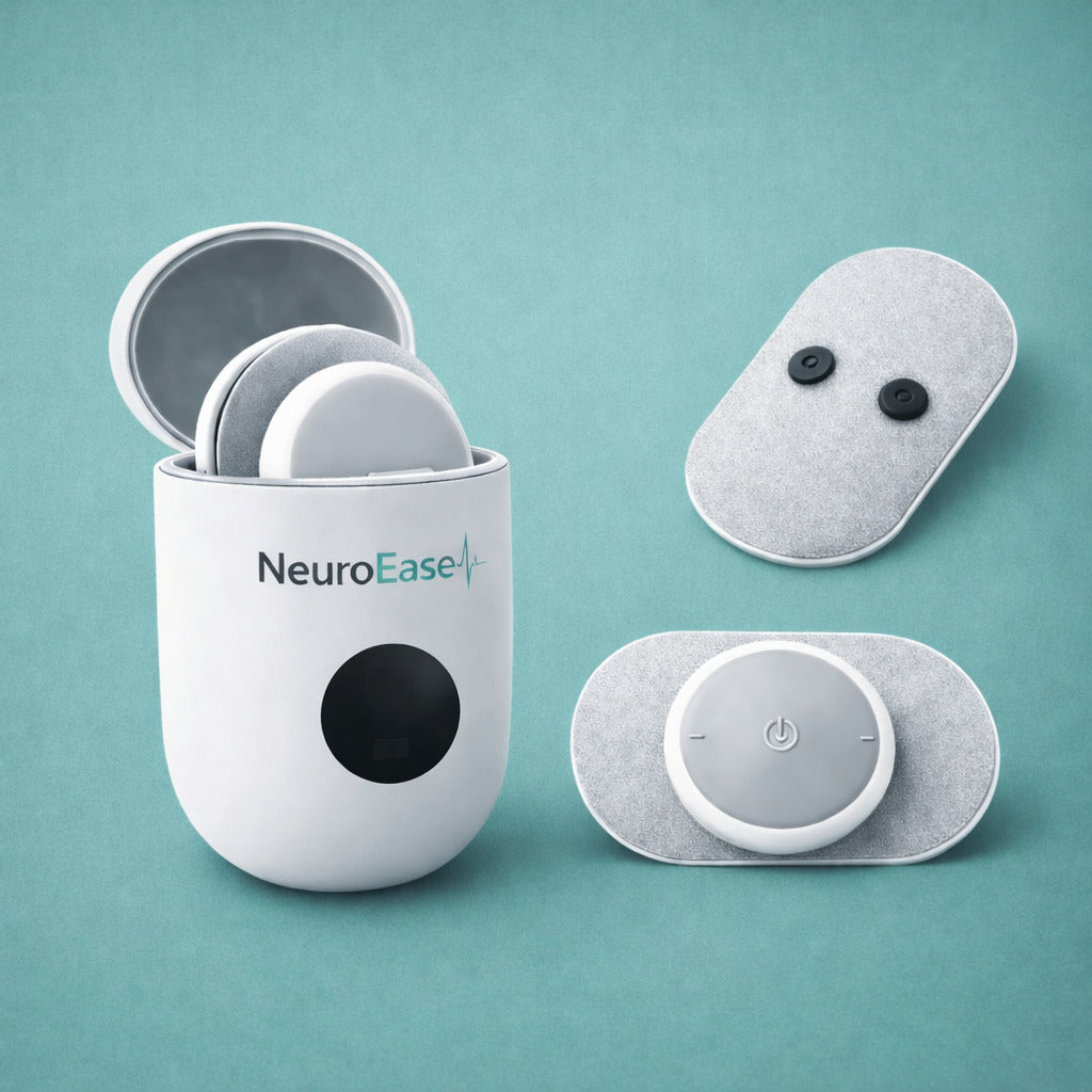 NeuroEase Rechargeable Wireless TENS Unit for Everyday Muscle Comfort